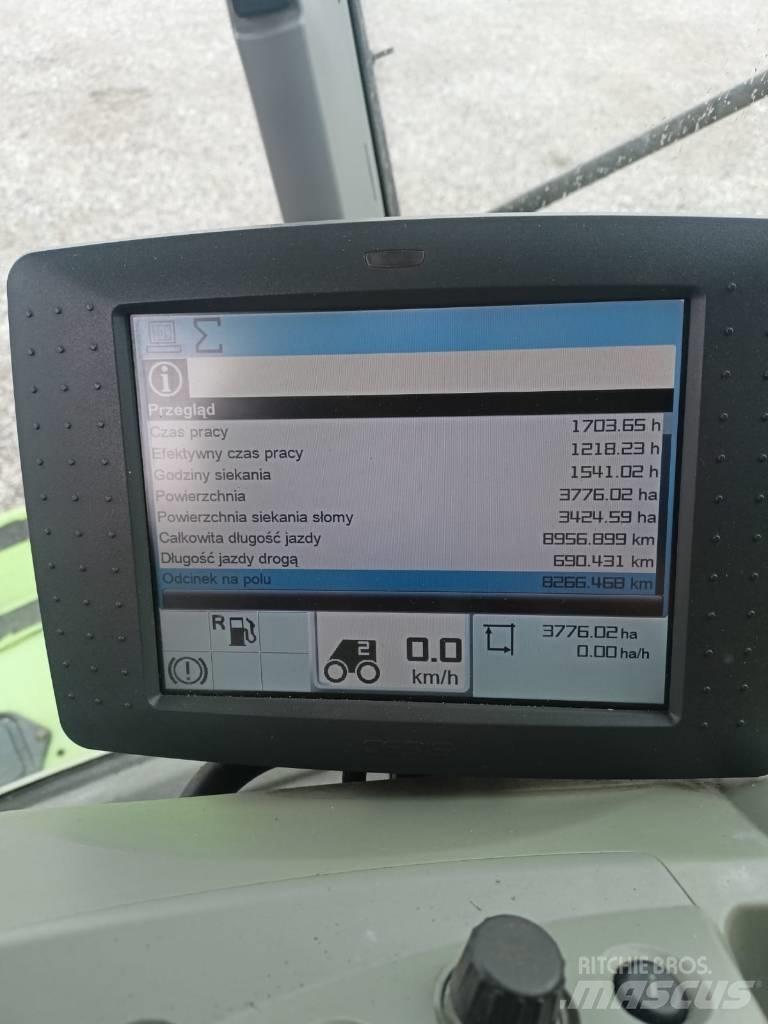 CLAAS Lexion 670 Derliaus nuėmimo kombainai