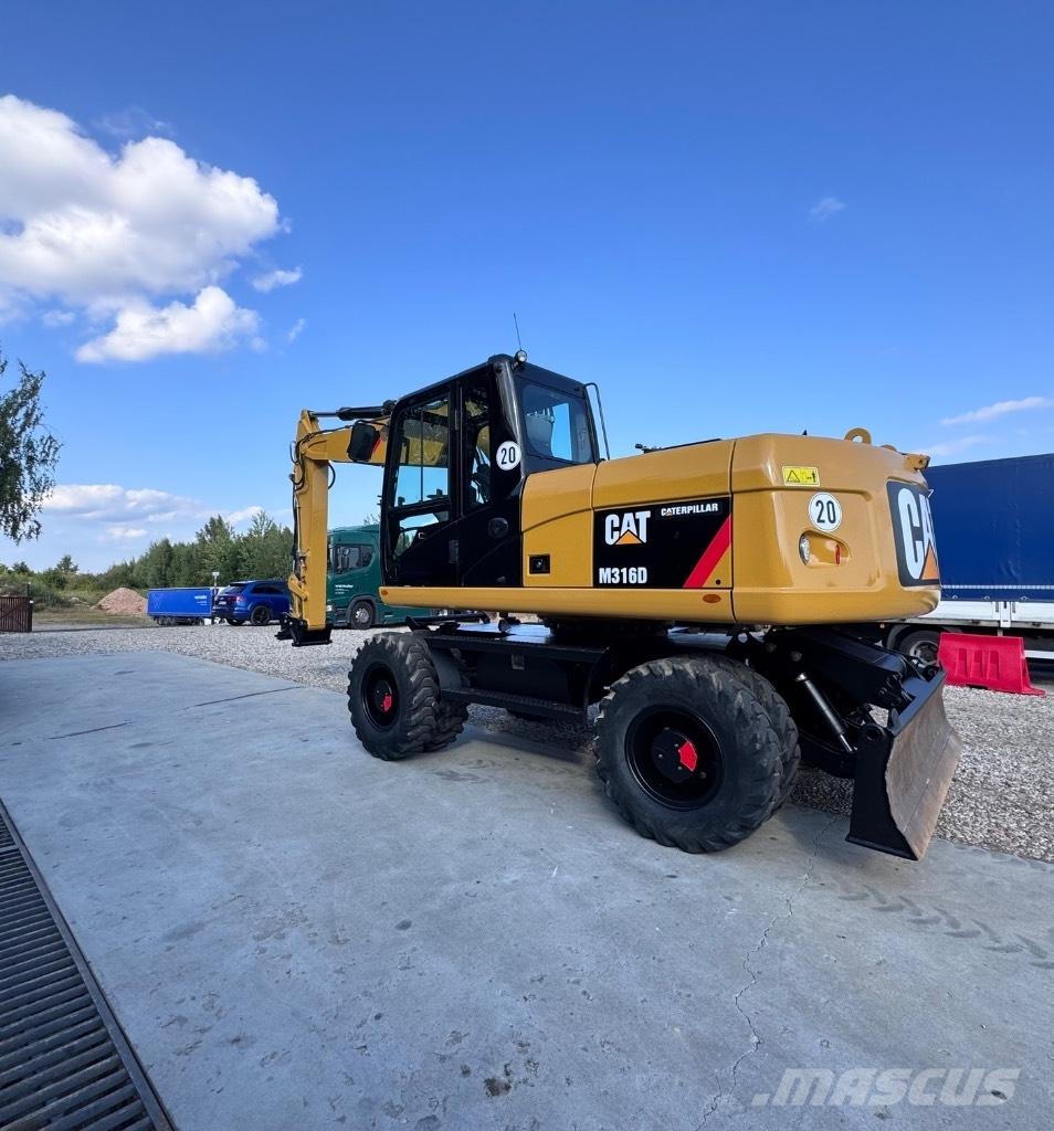 CAT 316 D Ratiniai ekskavatoriai