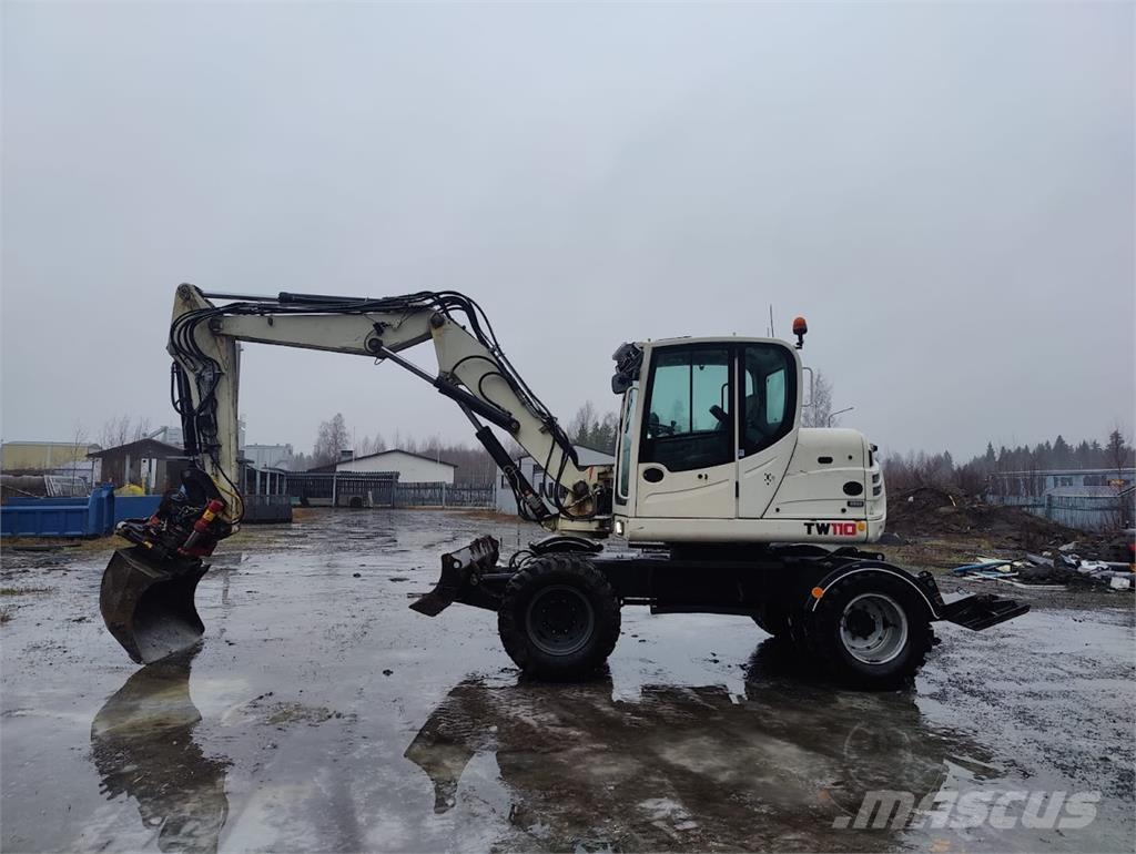Terex 110W Ratiniai ekskavatoriai