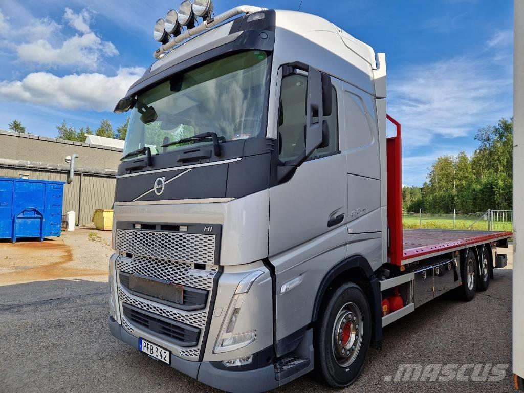 Volvo FH 13 460TC Platformos/ Pakrovimas iš šono