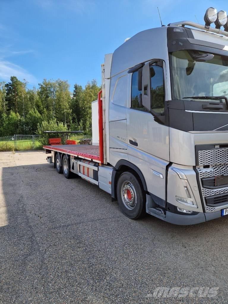 Volvo FH 13 460TC Platformos/ Pakrovimas iš šono