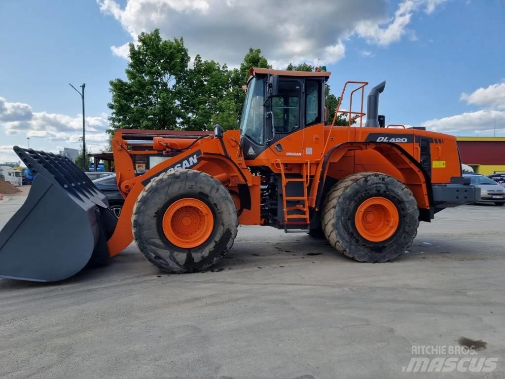 Doosan DL 420-3 Naudoti ratiniai krautuvai