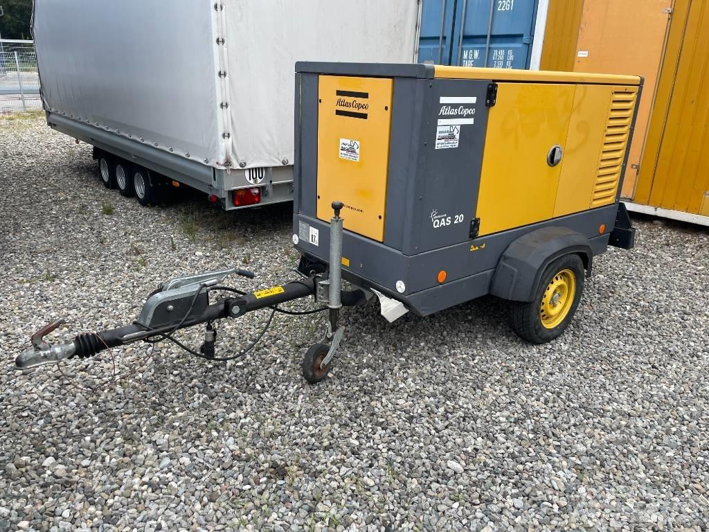 Atlas Copco QAS 20 Dyzeliniai generatoriai