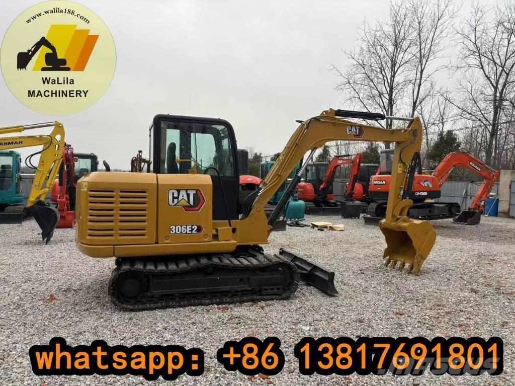 CAT 306 E2 Mini ekskavatoriai < 7 t