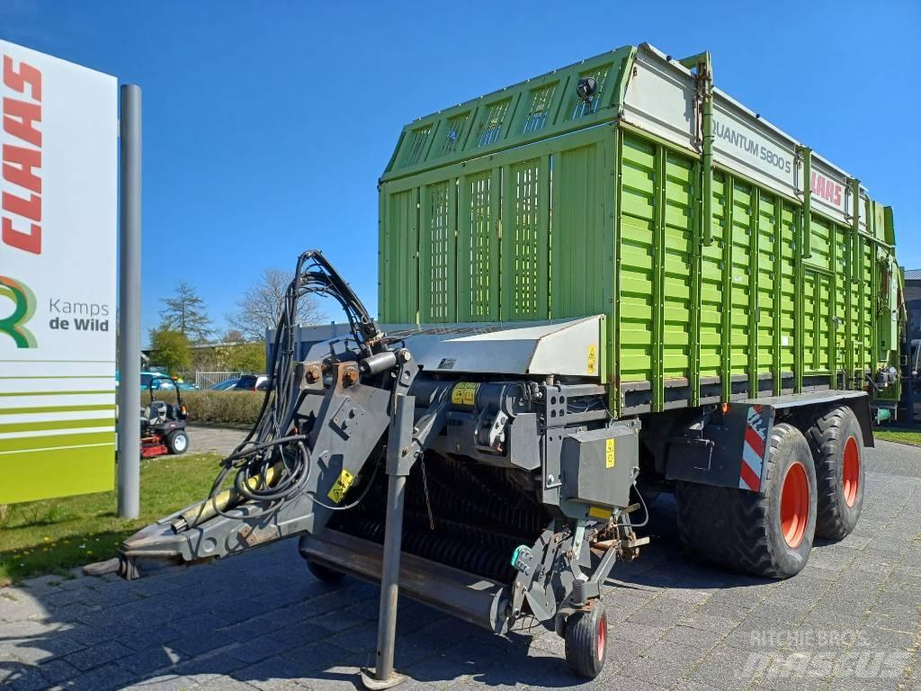 CLAAS Quantum 5800 S Savikrovės priekabos