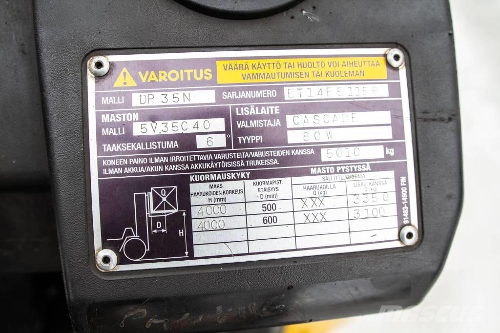 CAT DP 35 N Dyzeliniai krautuvai