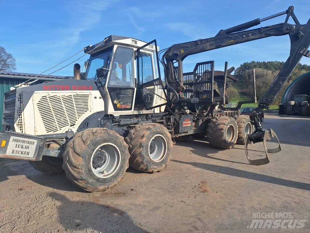 Ritter 220-8R Naudoti miškovežiai (Forvarderiai)