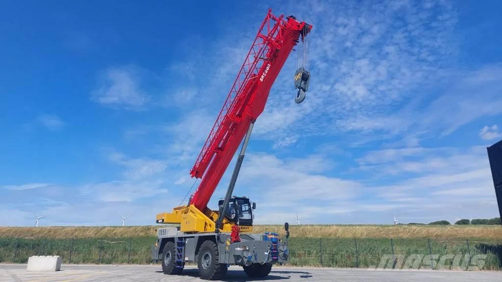 Sany SRE600 Neapdoroto reljefo kranai