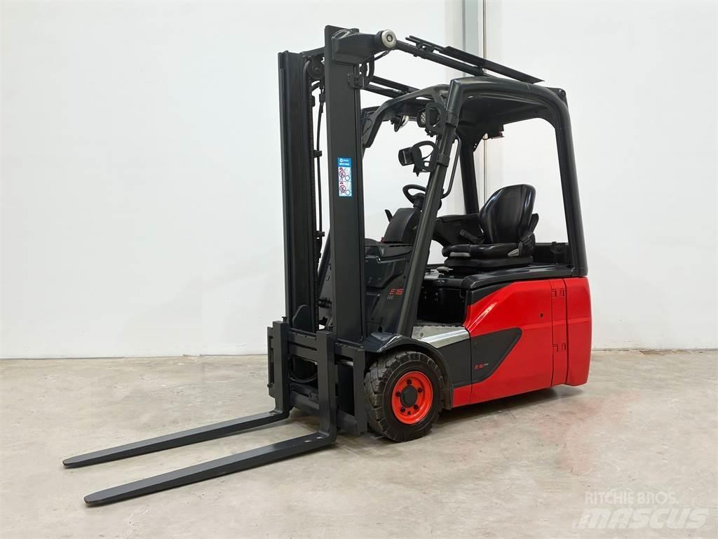 Linde E16 02 Elektriniai šakiniai krautuvai