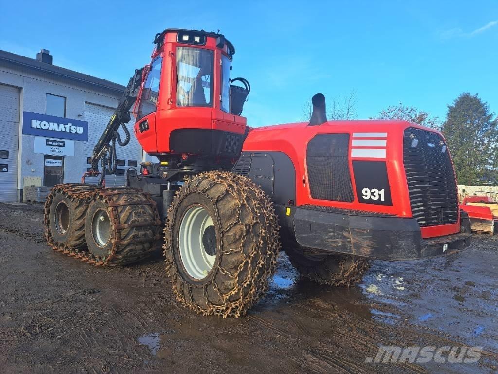 Komatsu 931 Miško technika (Harvesteriai)