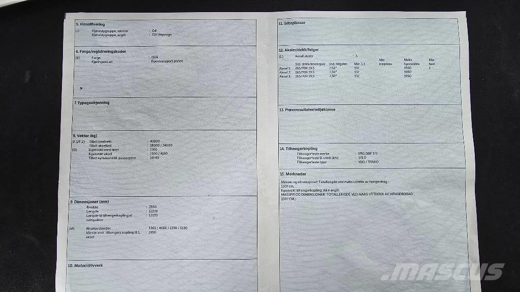  TRAILER-BYGG TOM - 42 Miškovežių priekabos