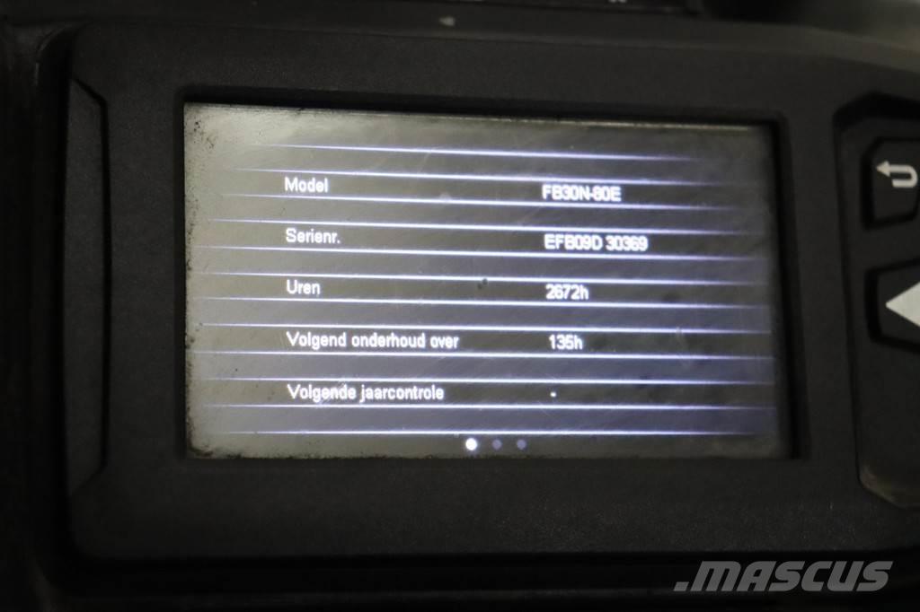 Mitsubishi FB30N Elektriniai šakiniai krautuvai