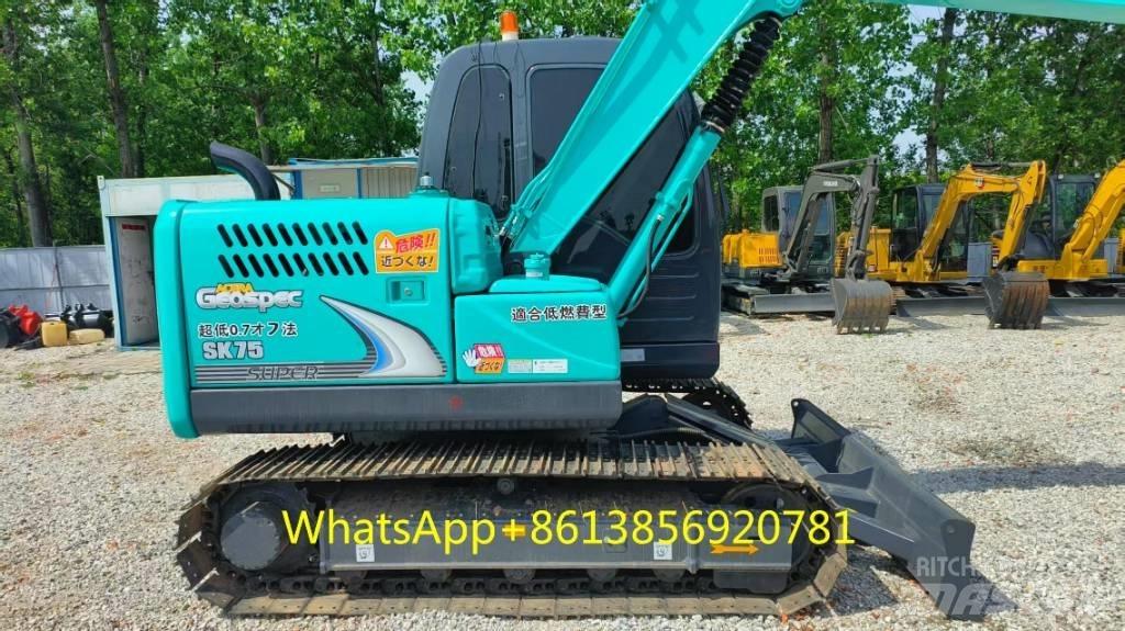 Kobelco SK 75 Vikšriniai ekskavatoriai