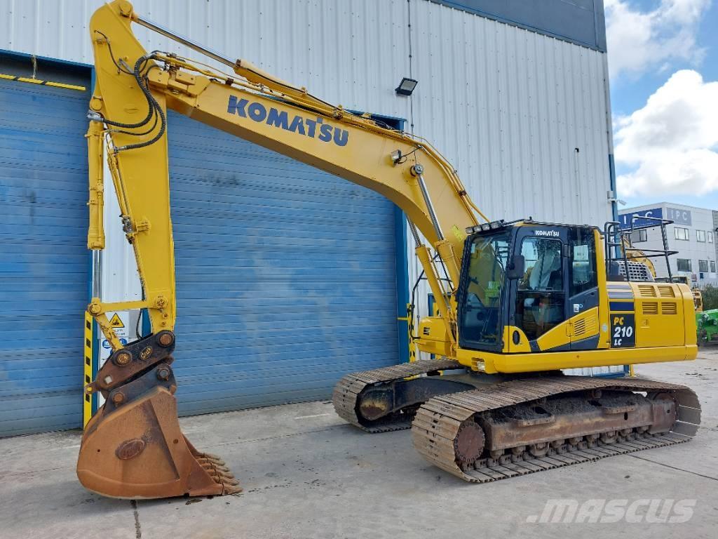 Komatsu PC210LC-10 Vikšriniai ekskavatoriai