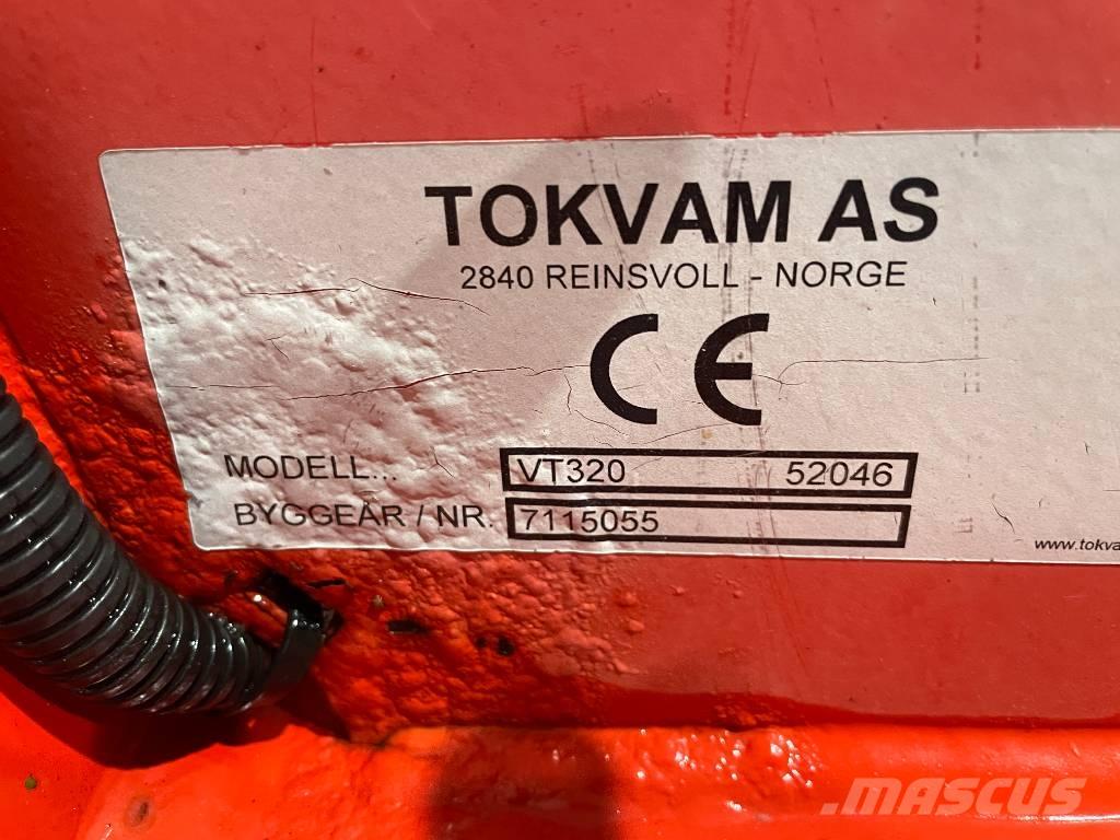 Tokvam VT 320 Sniego peiliai ir valytuvai