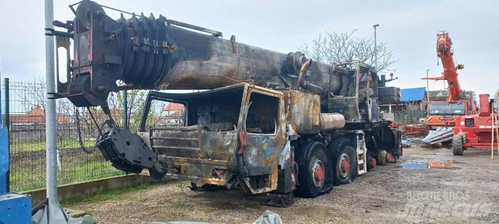 Liebherr LTM 1080 Neapdoroto reljefo kranai
