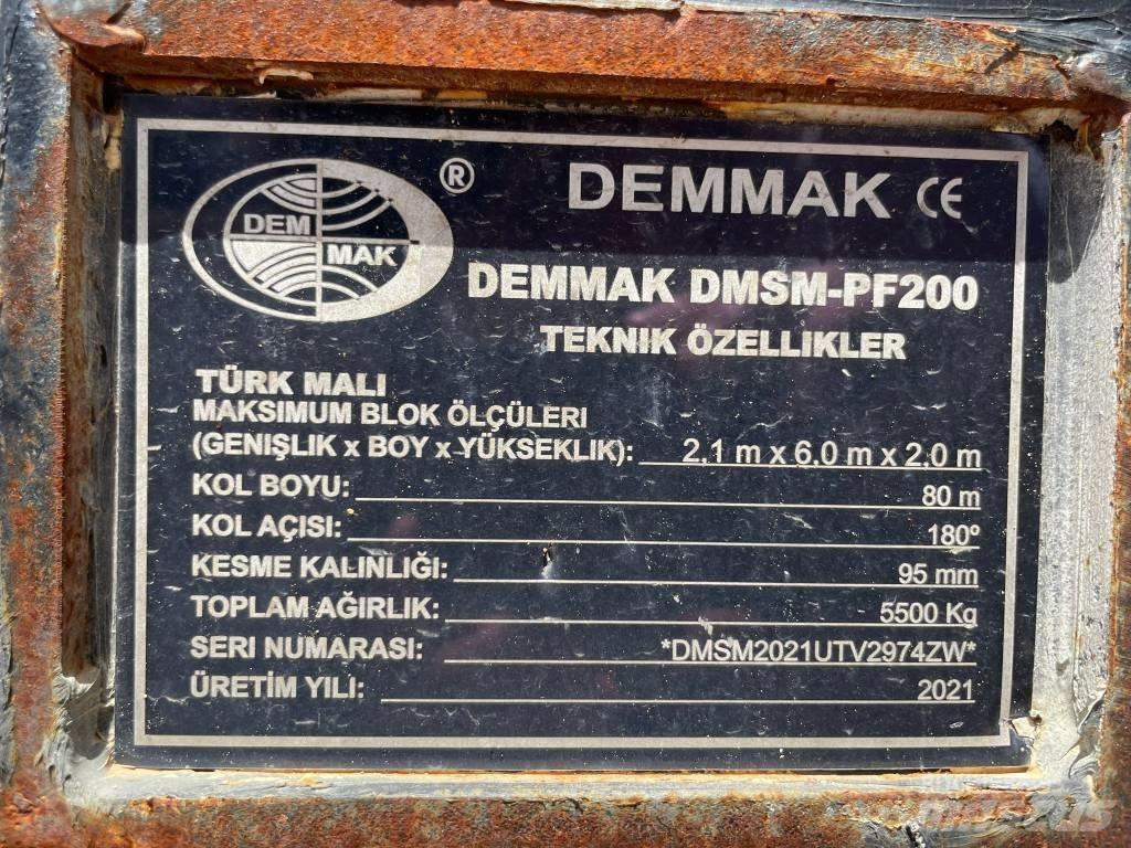  Demmak DMSM-PF200 Kita gręžimo technika