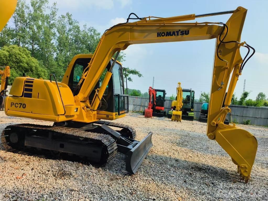Komatsu PC 70-7 Vikšriniai ekskavatoriai