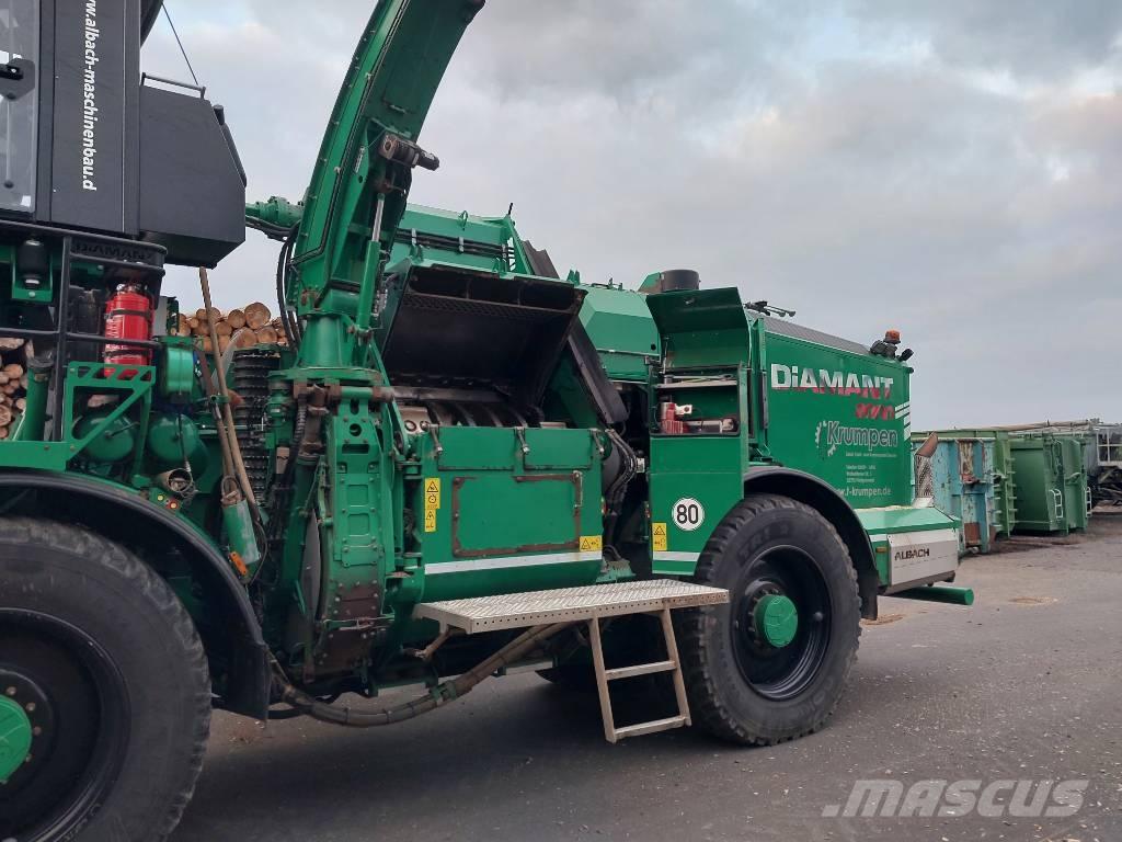 Albach Diamant 2000 Medienos smulkintuvai