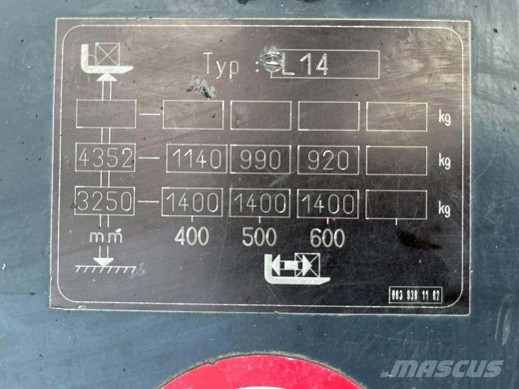 Linde L 14 V-3816 Savaeigiai rietuvai