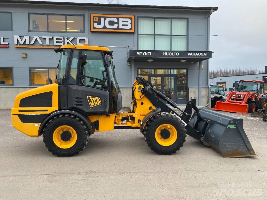 JCB 407 T4 Naudoti ratiniai krautuvai