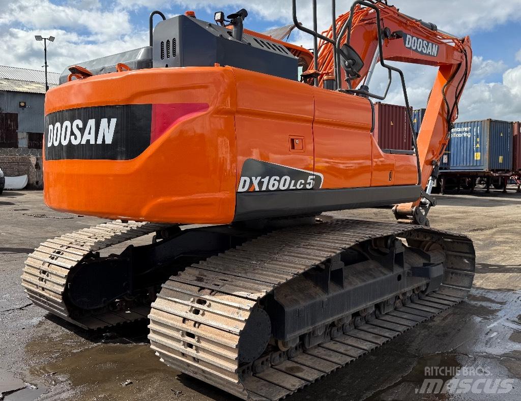 Doosan DX160LC-5 Vikšriniai ekskavatoriai