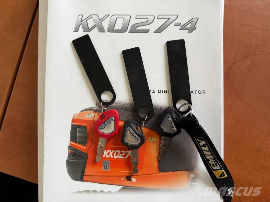 Kubota KX 027-4 Mini ekskavatoriai < 7 t
