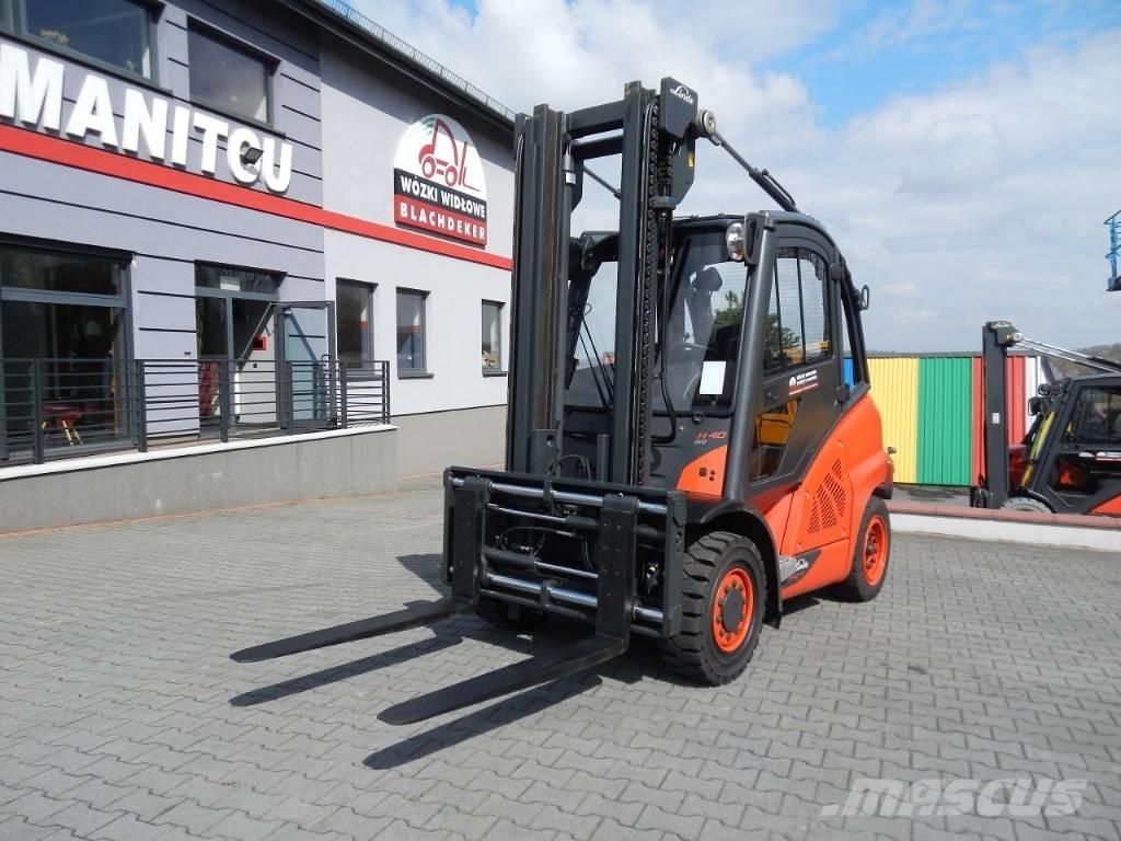 Linde H40D-02 Dyzeliniai krautuvai