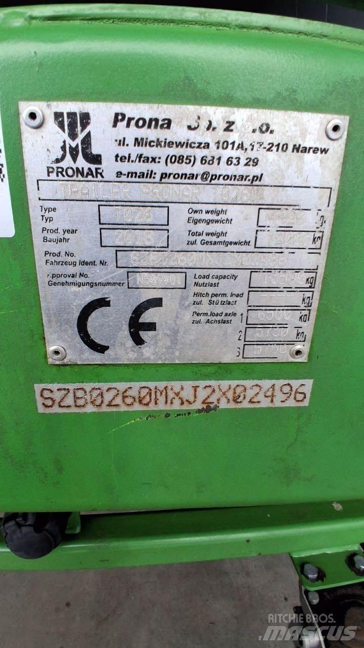 Pronar TO 26 M Ryšulių priekabos