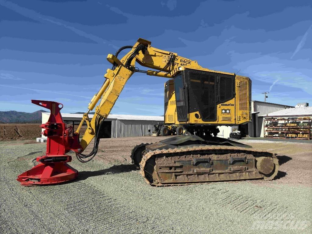 Komatsu XT 445 L-5 Miško pjovimo technika