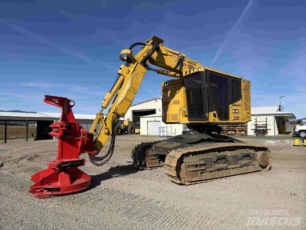 Komatsu XT 445 L-5 Miško pjovimo technika