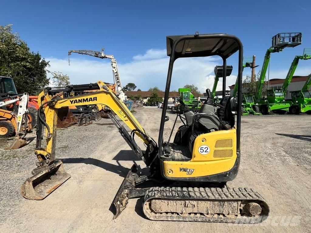 Yanmar Vio 17 Mini ekskavatoriai < 7 t