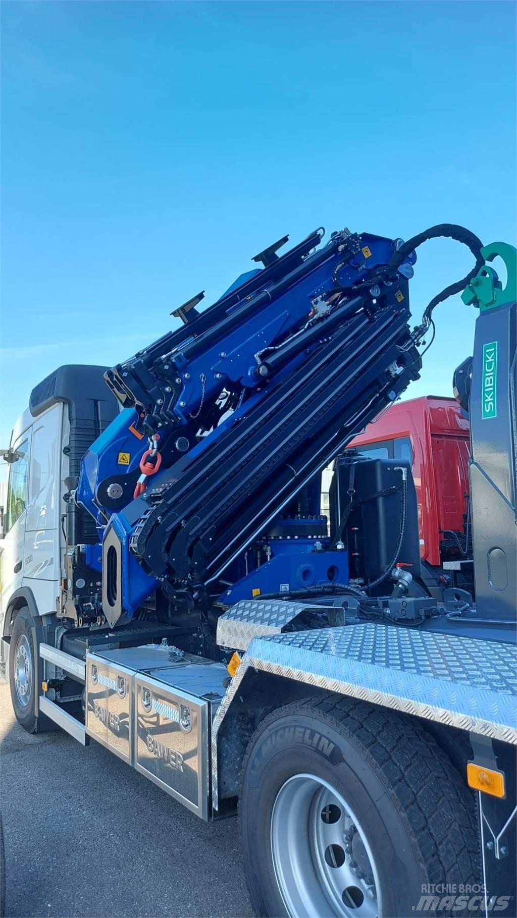 Volvo FM 500 8X4 Automobiliniai kranai