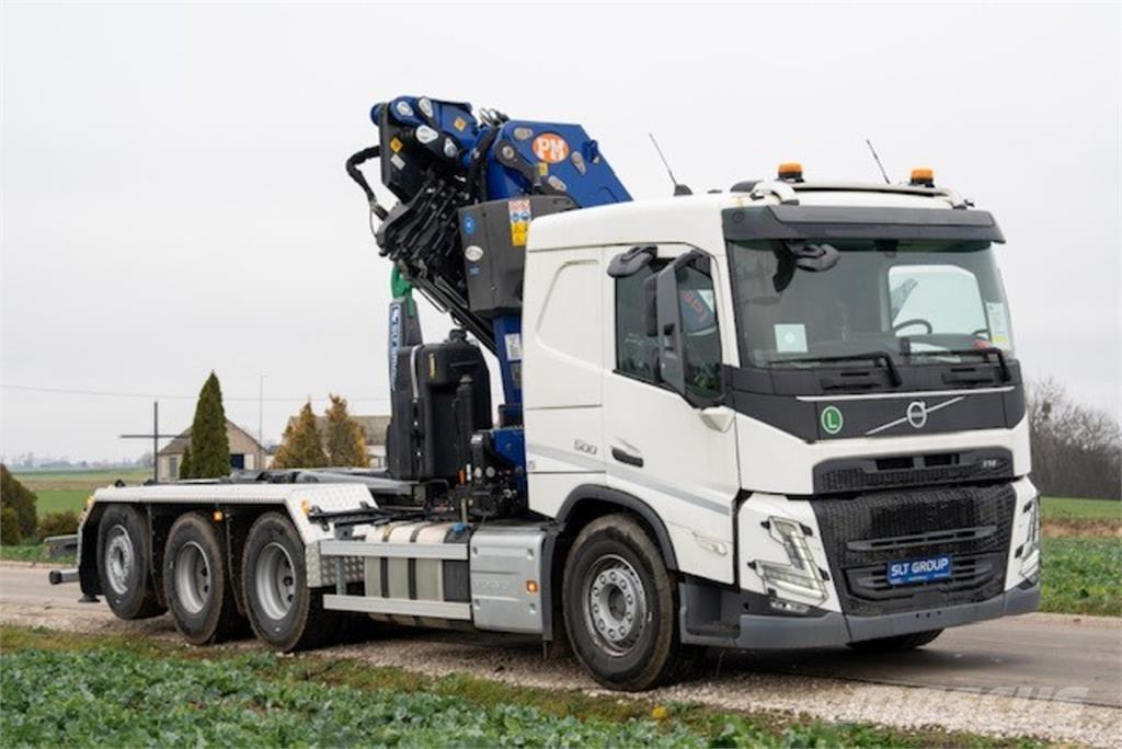 Volvo FM 500 8X4 Automobiliniai kranai