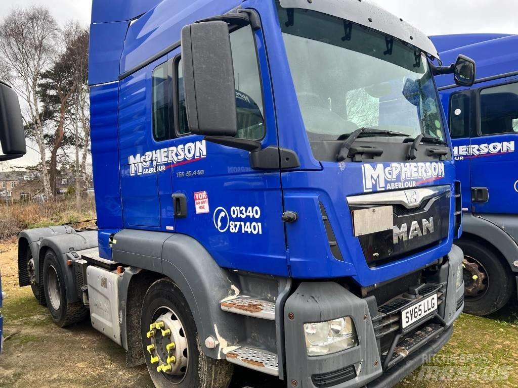 MAN TGS 26.440 Naudoti vilkikai