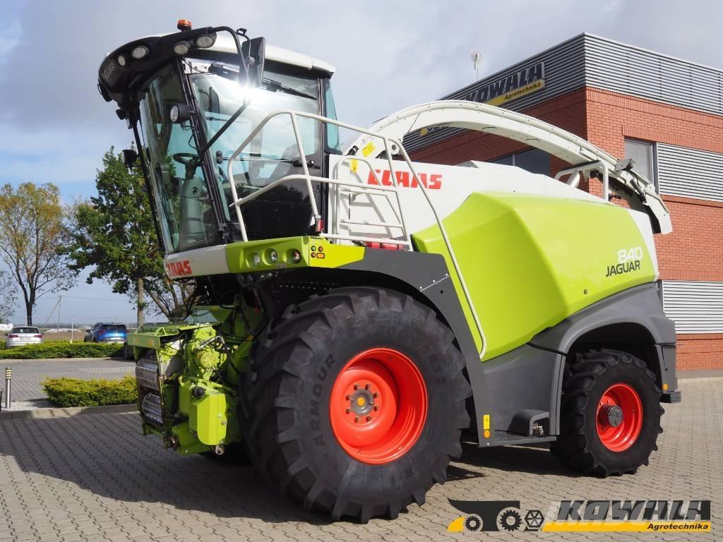 CLAAS Jaguar 840 4WD Pašarų ruošimo technika