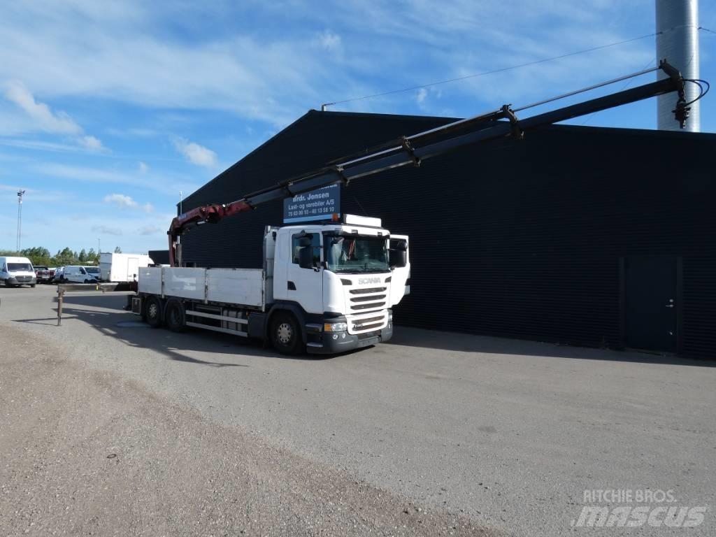 Scania G 450 Automobiliniai kranai