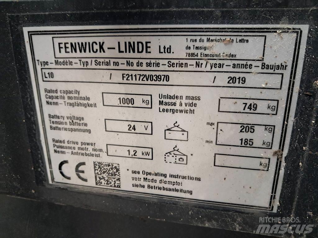 Linde L10 Rankiniai vėžimėliai