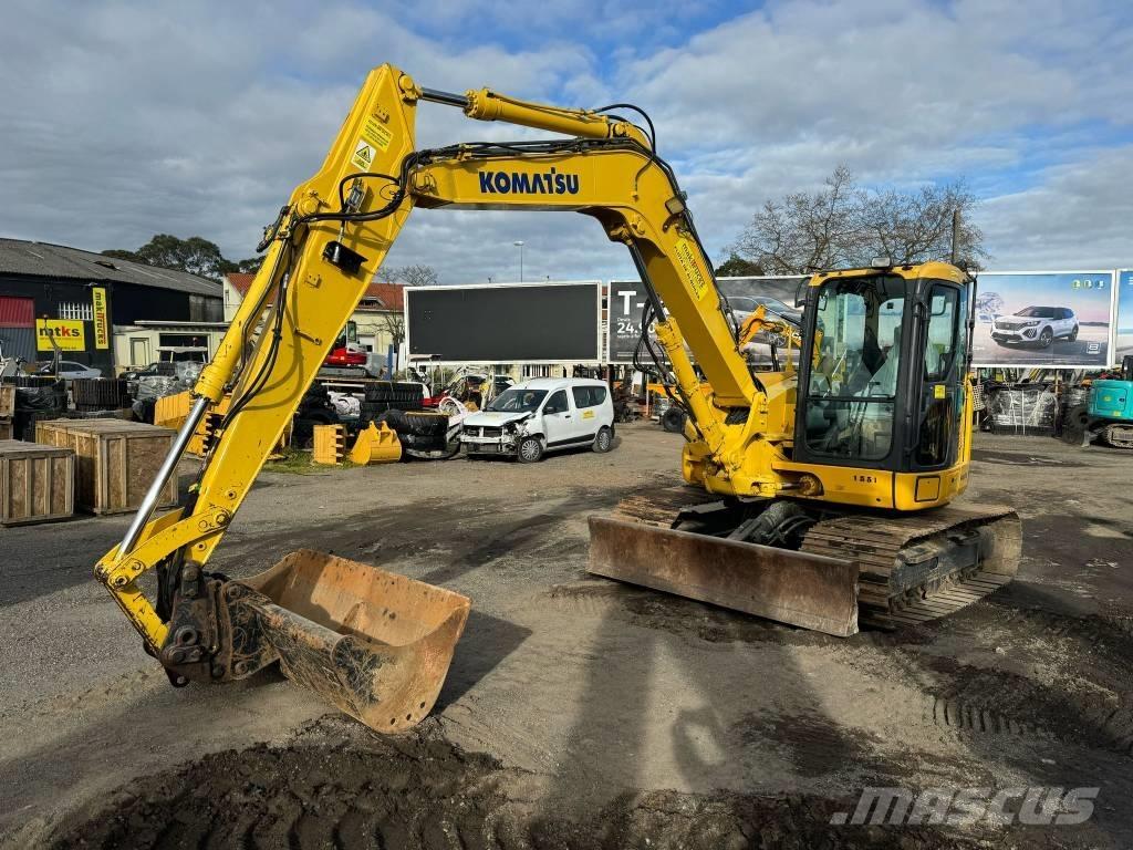 Komatsu PC 118 MR-8 Vikšriniai ekskavatoriai