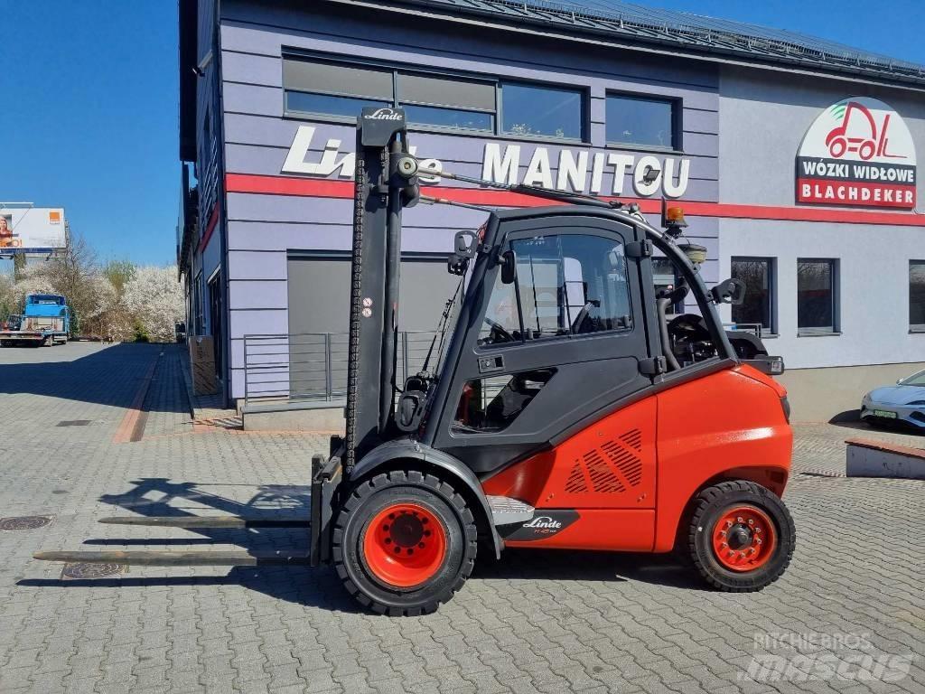 Linde H45t-02 LPG (dujiniai) krautuvai