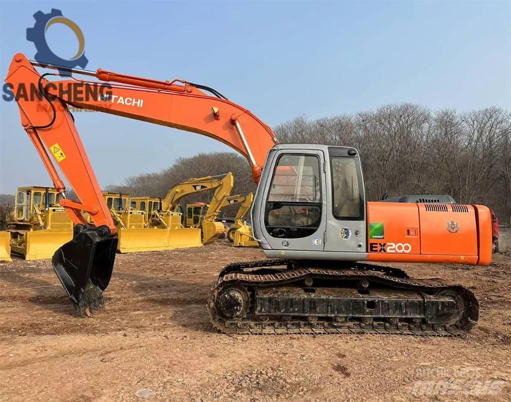 Hitachi EX 200 Vikšriniai ekskavatoriai