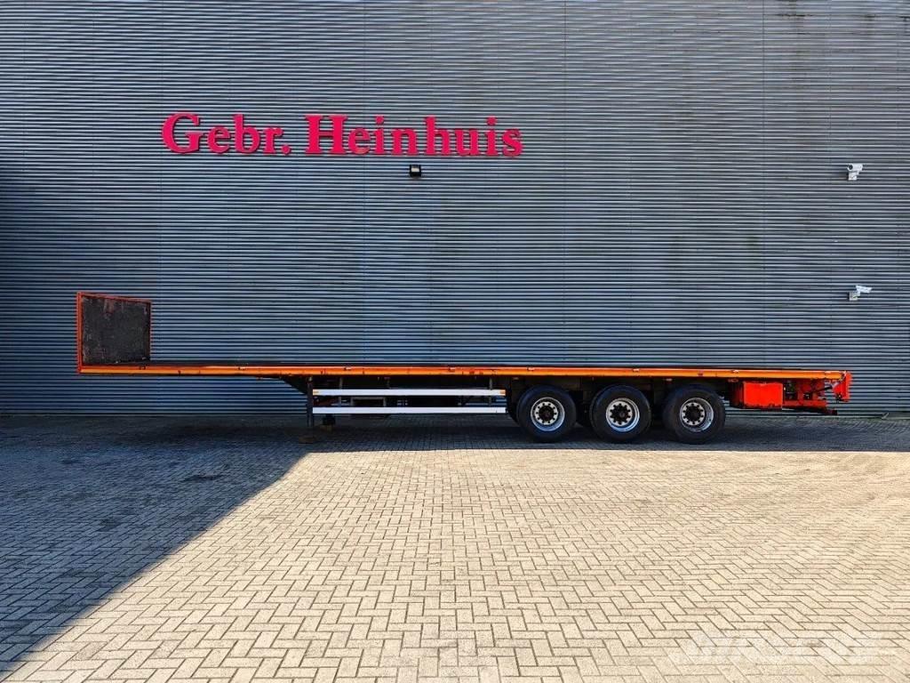 Jumbo D0270.6 Bortinių sunkvežimių priekabos su nuleidžiamais bortais