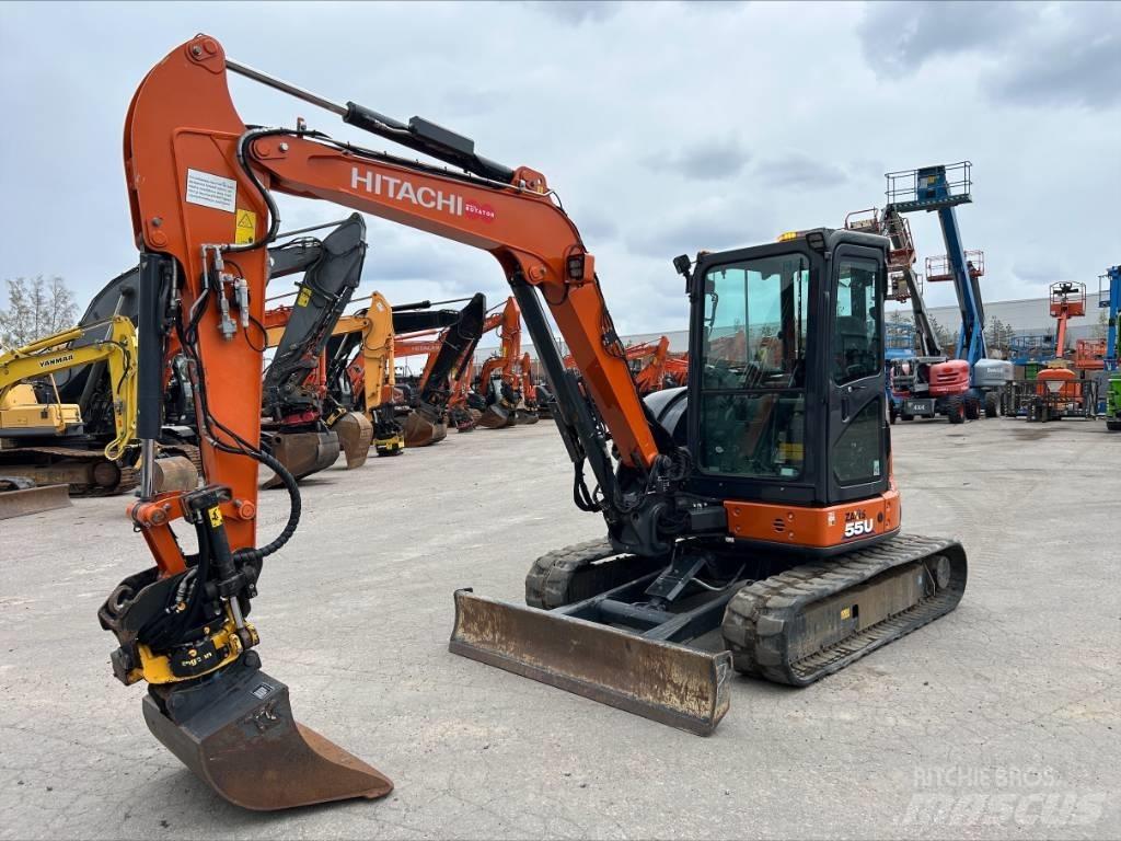 Hitachi ZX55U-6 Mini ekskavatoriai < 7 t