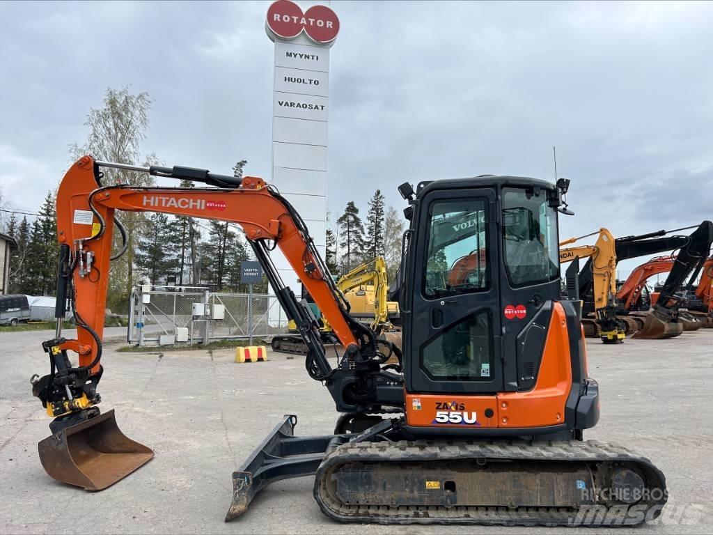 Hitachi ZX55U-6 Mini ekskavatoriai < 7 t