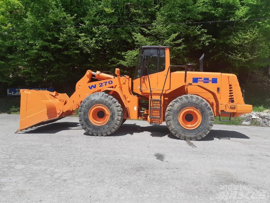 Fiat HITACHI W 270 Naudoti ratiniai krautuvai