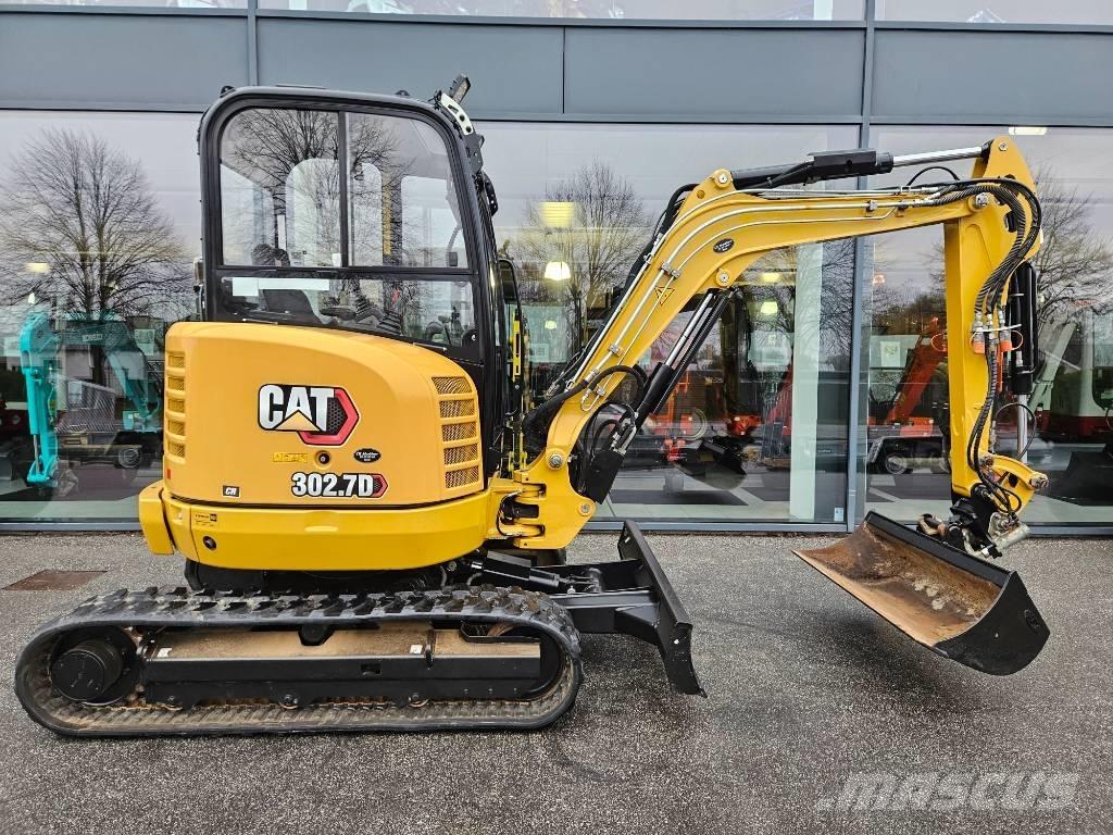 CAT 302.7 D CR Mini ekskavatoriai < 7 t