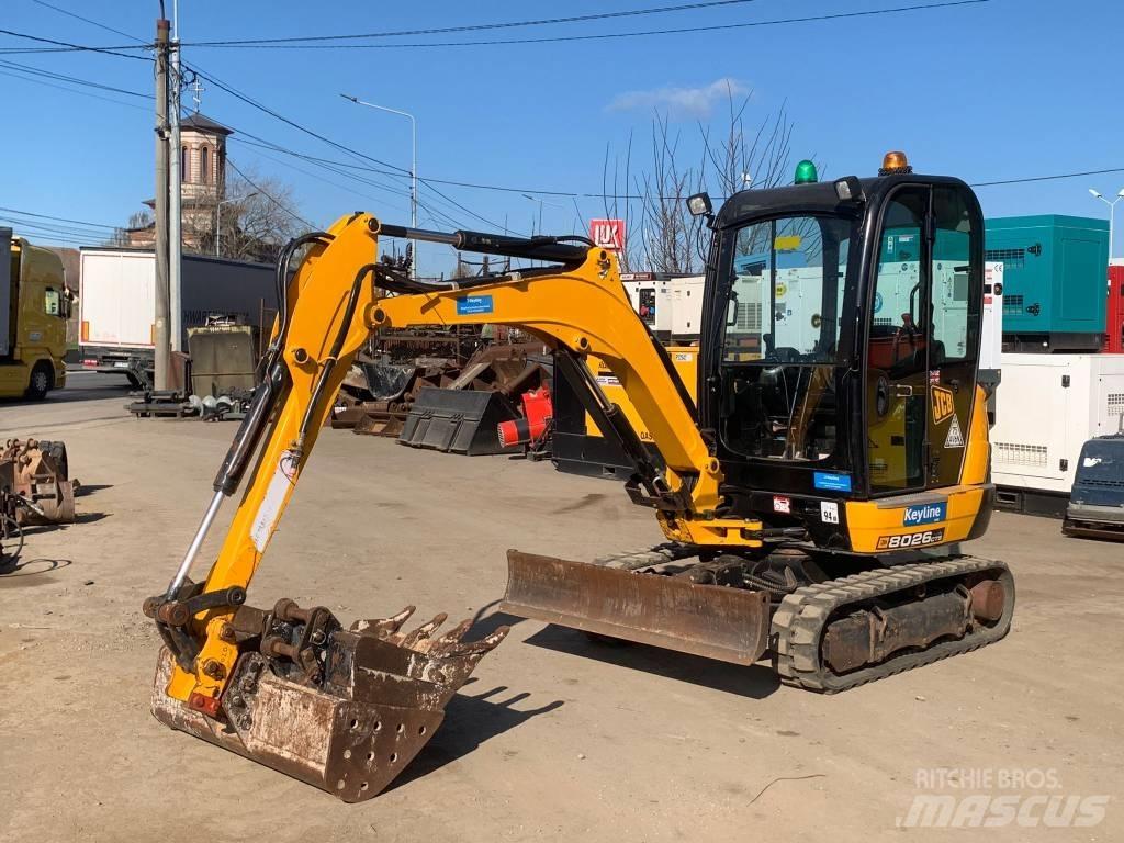 JCB 8026 CTS Mini ekskavatoriai < 7 t