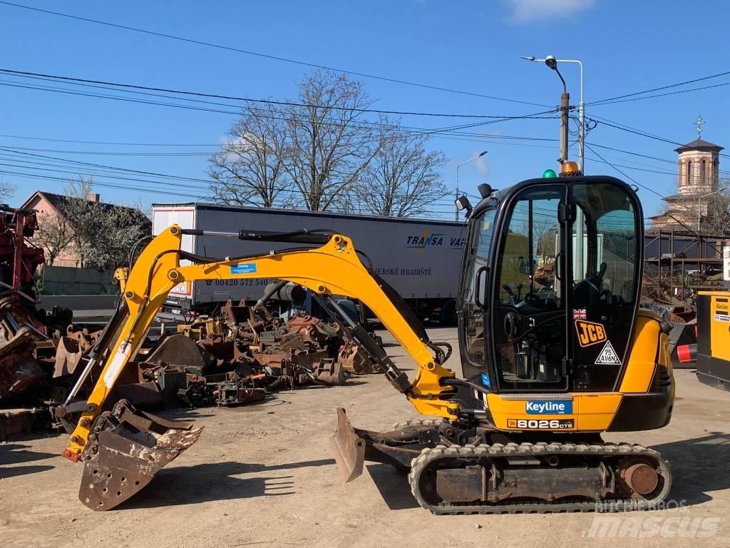 JCB 8026 CTS Mini ekskavatoriai < 7 t