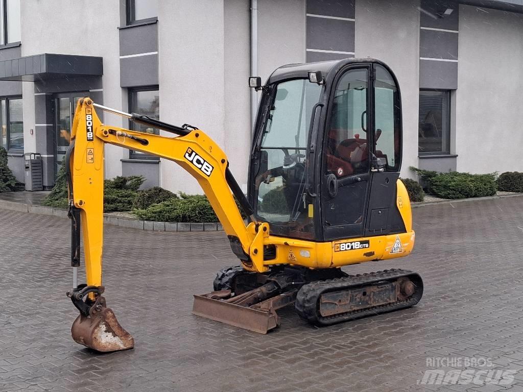 JCB 8018 CTS Mini ekskavatoriai < 7 t