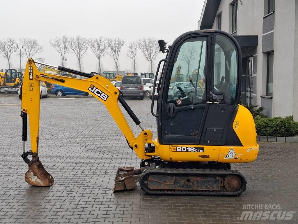 JCB 8018 CTS Mini ekskavatoriai < 7 t